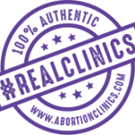 #RealClinics - AbortionClinics.com reputable abortion clinics badge | Crisis Pregnancy Centers are not abortion clinics. Stay away from Fake Clinics