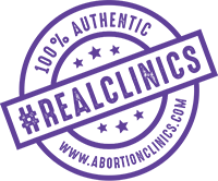 #RealClinics - AbortionClinics.com reputable abortion clinics badge | Crisis Pregnancy Centers are not abortion clinics. Stay away from Fake Clinics